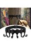 Hook Hooks Outdoor Black Lightweight 1-Piece Tree Tree Stand Fixing Straps Multi-Hook Accessory Stand Tree Stand Suitable Camping Hiking - 5
