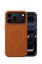 Apple iphone 17 Pro 5G 2025 Premium Soft Leather Shell with Magsafe Case Cover