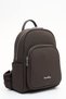 Benetton Women's Backpack Brown Bnt1927 - 3