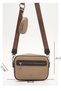 Benetton Women's Shoulder Bag Mink-Brown Bnt1929 - 4