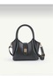 Lina Women's Handbag and Shoulder Bag with Buckle Detail and Adjustable Strap