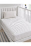 Desert Touch 100% Cotton Liquid-Proof Quilted 3-Layer Baby Kids Mattress Protector Mattress Cover Crib Kindergarten Nursery Mattress - 6