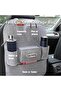 MOTIM Car Back Seat Back Storage With Tissue Box Snacks Mobile Phone Storage Multi-Functional Car Se - 3