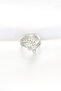 Topçuk Model Zircon Stone Silver Color Adjustable Ring - 2