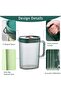 2L Water Pitcher with Lid for Hot or Cold Drinks, 68oz Plastic Iced Tea Jug for Juice, Coffee, Milk, - 3