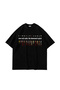 Nine Inch Nails the Downward Spiral Back Printed Black Oversize Tshirt