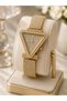 Gold Color Zircon Stone Women's Wristwatch Luxury Bracelet Model Gift Boxed - 2