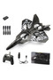 LO712 2.4 GHz Remote-Controlled Fighter Jet Stunt Drone | Grey