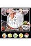 3 In 1 Drain Basket Colander Strainer Set, Kitchen Mixing Bowls Basin with Vegetable Slicer - 2