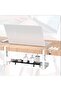 Under Desk Cable Management Tray, No Drill Clamp Cable Organizer, Expandable Wire Organizer for Powe - 6