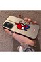 Samsung Galaxy M13 Compatible Silicone Edge Hard Back Case Couple Phone Case Spider Man Patterned - 2