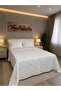 Damascus 3 Piece Bedspread Cream
