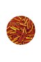 Long pipe cutting bead diameter 2mm length 10 mm - 60 grams - yellow red - bnc274 - 2