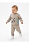 Cotton Crew Neck Baby Boy 2 Piece Set - 4