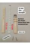 12 mm Compatible Watch Band - Beige Color Flat Model, Silver Color Buckle, (Second Item in the Cart Is 100 Tl.)