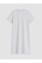 Kaçık Yaka Civiciv Printed Maternity Nightgown - 7
