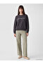 Xside bicycle collar oversize women's sweatshirt - 2