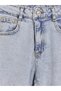 Peak New Season Blue Barrel Fit Girls' Jean Pants - 4