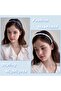 Headbands 7 styles red stylish hair accessory set. - 2