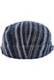 Men's cotton retro flat-top newsboy beret, summer Gatsby ivy Irish cap, foldable adjustable breathable pointed top taxi driver fairy - 3