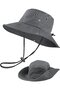Sun hat - Fisherman's protection 9cm wide brim Foldable design Ventilation holes Adjustable chin strap Suitable for fishing and walking