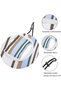 Dog Sun Hat - Adjustable Baseball Cap with Ear Holes Pet Summer UV Protection, Suitable for Cats and Dogs Large Size, White Blue L - 2
