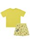 2-9 Years Old Shorts Set - Yellow - 2