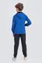 Boy's Scuba Potential Thick Striped Hooded Diving Fabric Tracksuit Set Esf7026 - 3