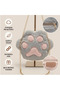 Plush Cat Paw Bag, Imported Paw Wallet with Chain Strap, Soft Makeup Bag, Pen Bag, High Quality - 3