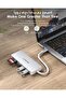 محول USB C مع 3 منافذ USB 3.0 وقارئ بطاقات SD/microSD متوافق مع أجهزة MacBook Pro 2016-2025، وماك الجديد - 3
