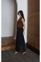 Women's Rinse Jean Pants High Waist Belt Detailed Balloon Fit Denim - 5
