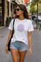Flower of Life Design 100% Cotton Unisex Basic T-Shirt