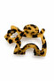 Large Size Dog Model Latch Buckle Light Brown - 2