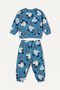 Dog Printed Crew Neck Sweatshirt Top Elastic Cuffed Bottom 2-Piece Set Baby Boy I0283A526Au - 5