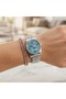 Women's Wristwatch Steel Cord Zircon Stone Analog Stylish Elegant Watch Frn26