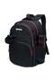 School Backpack Waterproof Book Bag with Compartments and Doll Pendant for Kids, ( BLACK ) Model-scp0023-17" - 4