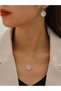 Pack of 3 - Silver Tone Pink Heart Rhinestone Necklace and Earrings