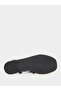 Black Starfish Embellished Flat Sandals - 6