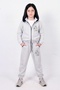 Girl's 2-Piece Printed Stand Collar Double Pocket Zippered Tracksuit Set - 3