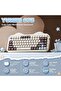 C75 Cute 75% Wireless Mechanical Keyboard(Beige, Candy Switch) | Creamy Cake Keyboard, BT5.0/ - 2