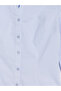 Vizyon New Season Blue Regular Fit Women's Shirt - 6