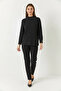 Women's Thessaloniki Knitted Anthracite Sweater - 3