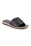 Women's Slippers Daily Genuine Leather Single Strap Leather Covered Buckle Anatomical Flat Sole 26Y-1610