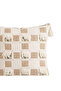 Decorative Cushion, Polyester Jacquard, 45 x 45 cm, Design TH-SMJ3616-2A - 3