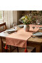 Runner Tablecloth Alternative Runner Fringed Checkered Runner Pink Runner Fuchsia Runner - 2