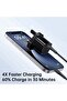 20W USB-C Fast Charger with 1m USD-C Cable, UK Plug, Designed for iPhone, White - 7