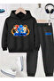 Sonic Printed Children's Tracksuit, Shardon Soft Fabric, Unisex