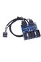 6091 Motherboard Internal USB Hub 9 Pin Header 1X4 Replicator Port Extender Panel Rgb Female - 8