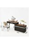 Elegant and Efficient Smart Dressing Table for Contemporary Living Spaces with LED Mirror - 3