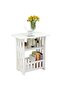 Functional Nightstand & Coffee Table – Square Design with Storage for Bedroom & Living Room - 5